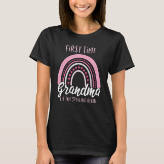 おばあちゃんの性別Rを初めて始める Tシャツ