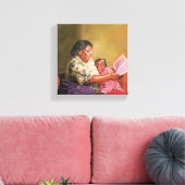 おばあちゃんの恋1995 キャンバスプリント (インサイチュ (リビング))