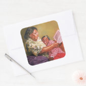 おばあちゃんの恋1995 スクエアシール (封筒)