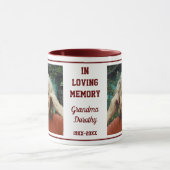 おばあちゃんの愛する思い出で2 Photo Membrance マグカップ (中央)