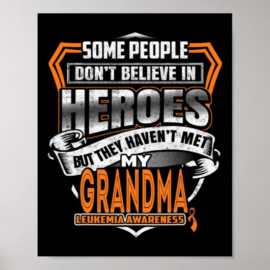 おばあちゃんの戦いは私の白血病認識度 ポスター (正面)