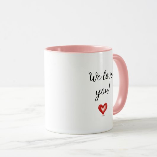 おばあちゃんの新しい贈り物、ベビーからグラニーまで。 マグカップ (正面右)