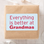 おばあちゃんの方が得意だ ラベル (インサイチュ)