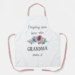 おばあちゃんの方が美味しい エプロン