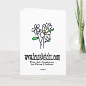 おばあちゃんの日のお洒落カード カード (裏面)