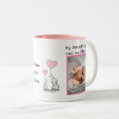 おばあちゃんの日の贈り物- ツートーンマグカップ (正面右)