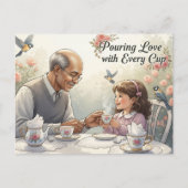 おばあちゃんの日はがき ポストカード (正面)