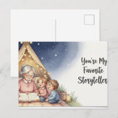 おばあちゃんの日はがき ポストカード (正面/裏面)