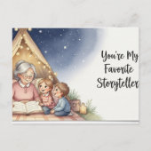 おばあちゃんの日はがき ポストカード (正面)