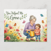 おばあちゃんの日はがき ポストカード (正面)