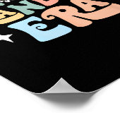 おばあちゃんの時代でおもしろい皮肉なグルービーレトロモット ポスター (角)