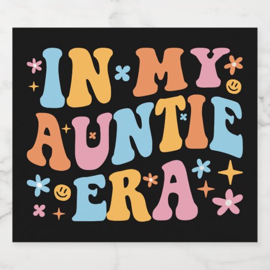 おばあちゃんの時代に スパークリングワインラベル (シングルラベル)