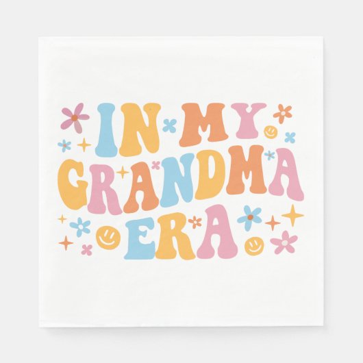 おばあちゃんの時代 スタンダードランチョンナプキン (正面)