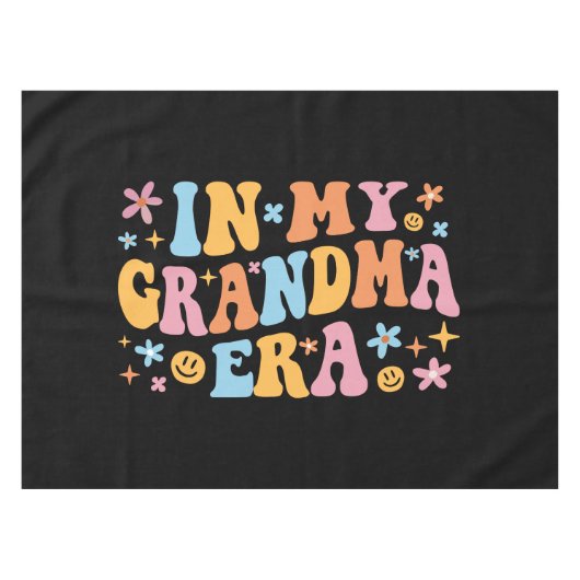 おばあちゃんの時代 テーブルクロス (正面(横))