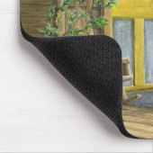 おばあちゃんの来場者 マウスパッド (コーナー)