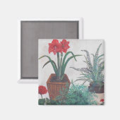 おばあちゃんの植物 マグネット (正面/裏面)