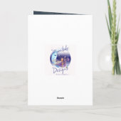 おばあちゃんの母のデイカードトレンディーとモダン カード (裏面)