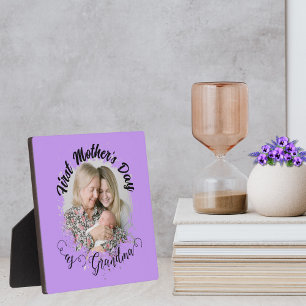 おばあちゃんの母の日の写真 フォトプラーク