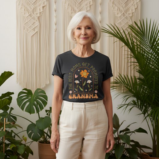 おばあちゃんの母の日の贈り物ダークTシャツ プラスサイズTシャツ