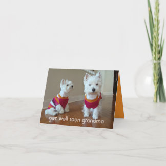 おばあちゃんの病気 サンキューカード