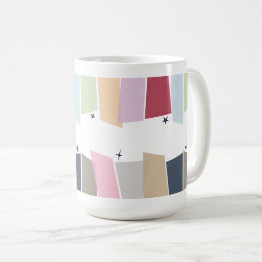 おばあちゃんの発表かわいいプレゼント|ギギ時代 コーヒーマグカップ (正面右)