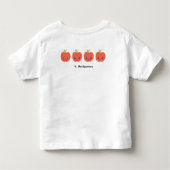 おばあちゃんの目のTシャツ トドラーTシャツ (裏面)