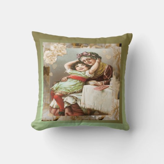 おばあちゃんの瞬間 クッション (正面)