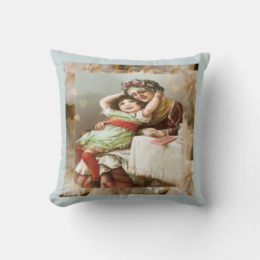 おばあちゃんの瞬間 クッション (正面)