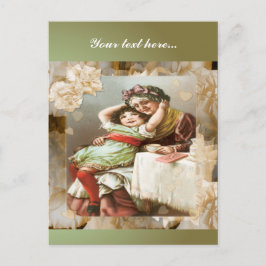 おばあちゃんの瞬間 ポストカード