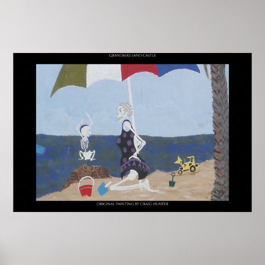 おばあちゃんの砂城 ポスター (正面)