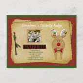 おばあちゃんの神性ファッジレシピカード ポストカード (正面)