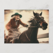 おばあちゃんの競走馬 ポストカード (正面)