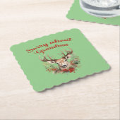 おばあちゃんの紙コースター ペーパーコースター (アングル)