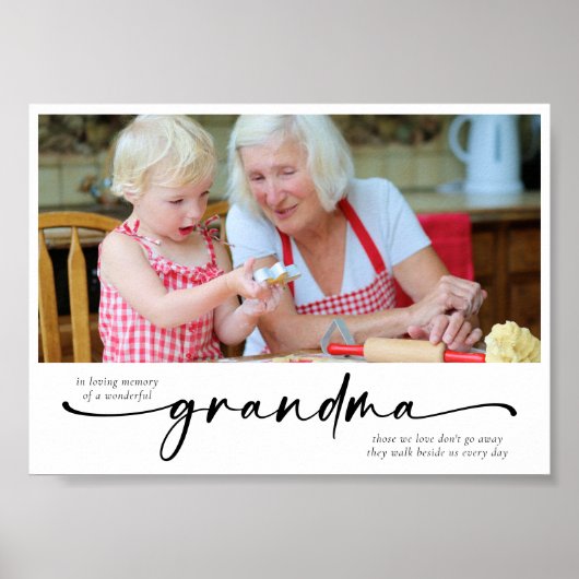 . .おばあちゃんの素敵な献上品を思い出して ポスター (正面)