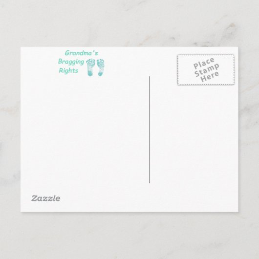 おばあちゃんの自慢の権利発表 案内ポストカード (裏面)