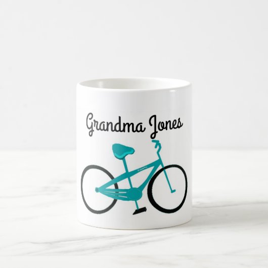 おばあちゃんの自転車 コーヒーマグカップ (中央)