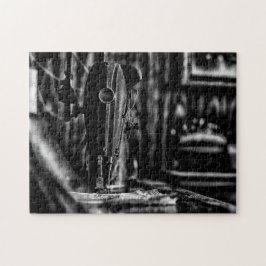 おばあちゃんの裁縫マシンパズル ジグソーパズル