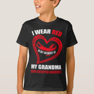 おばあちゃんの記憶の中で脳動脈瘤が待ち受けている Tシャツ