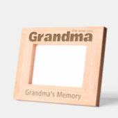 おばあちゃんの記憶 レーザー彫刻フレーム (左)