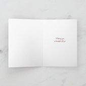 おばあちゃんの誕生日バラパステル カード (内部)