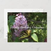 おばあちゃんの誕生日ポストカード ポストカード (正面/裏面)