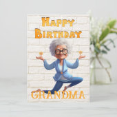 おばあちゃんの誕生日 シーズンカード (スタンド正面)