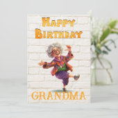 おばあちゃんの誕生日 シーズンカード (スタンド正面)