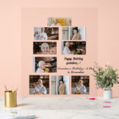 おばあちゃんの誕生日 – 思い出すべき日 アクリルサイン (ウェディング)