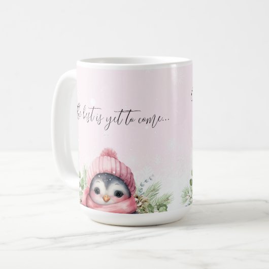 おばあちゃんの赤ちゃん女の子に昇進した妊娠の暴露 コーヒーマグカップ (正面左)