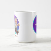 おばあちゃんの追加文字 コーヒーマグカップ (中央)