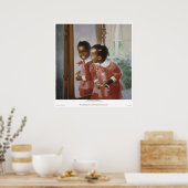 おばあちゃんの鏡 ポスター (キッチン)