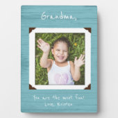 おばあちゃんの額縁フォトプラーク/おじいちゃん フォトプラーク (正面)