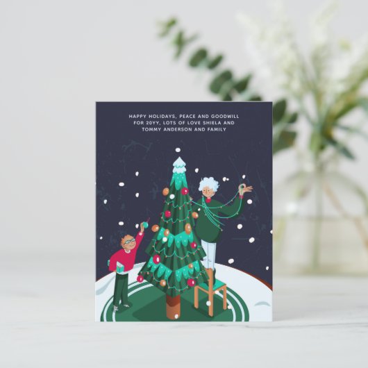 おばあちゃんの飾クリスマスツリーカスタム (スタンド正面)