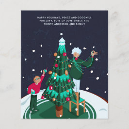 おばあちゃんの飾クリスマスツリーカスタム